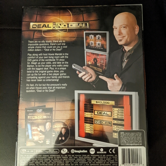 NWOT Sealed Deal or no Deal DVD game - Picture 2 of 2